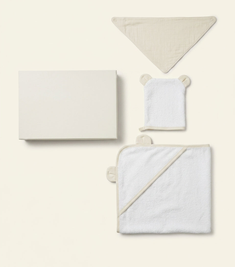 Burberry kids check bathtime gift set - British product