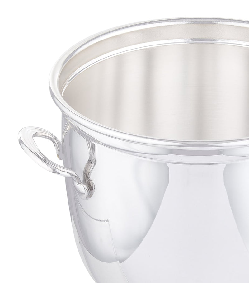Greggio silver plated ice bucket, imported from the UK