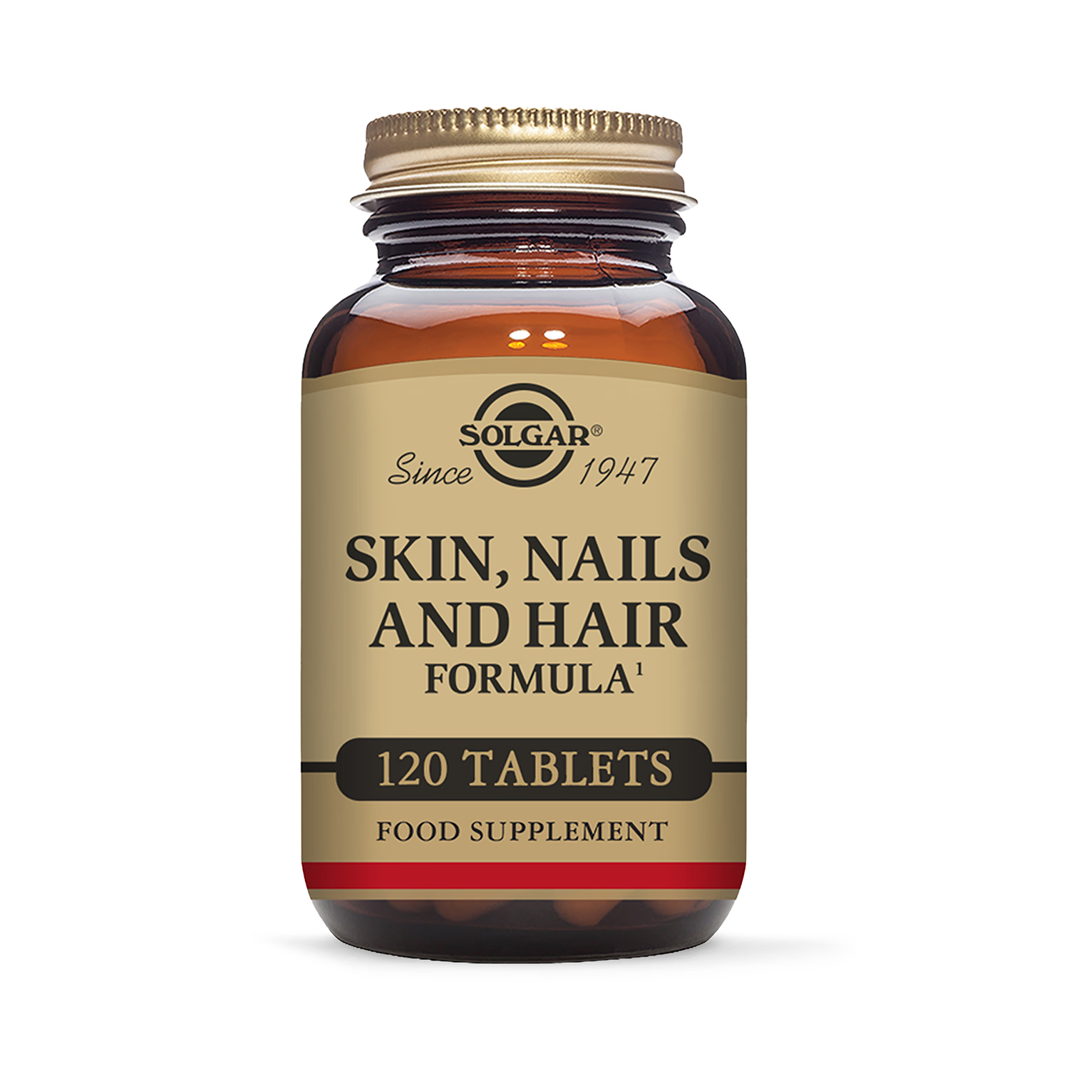 Solgar Skin Nails and Hair Formula 120 tablets (British brand)