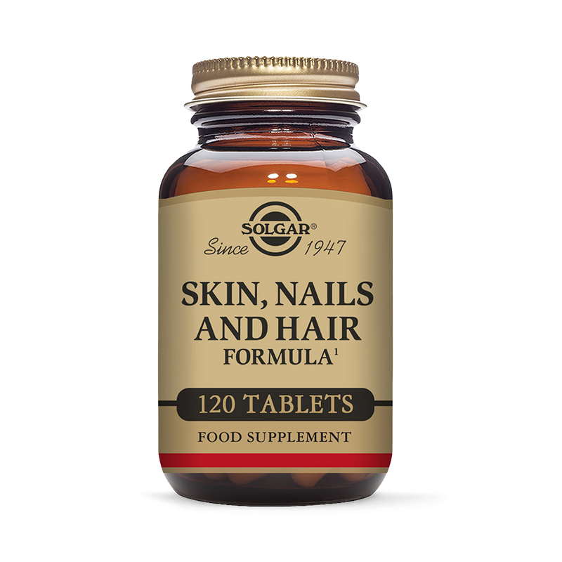 Solgar Skin Nails and Hair Formula 120 tablets (British brand)
