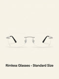 Cartier CT0416O rectangle-frame metal optical glasses, imported from the UK