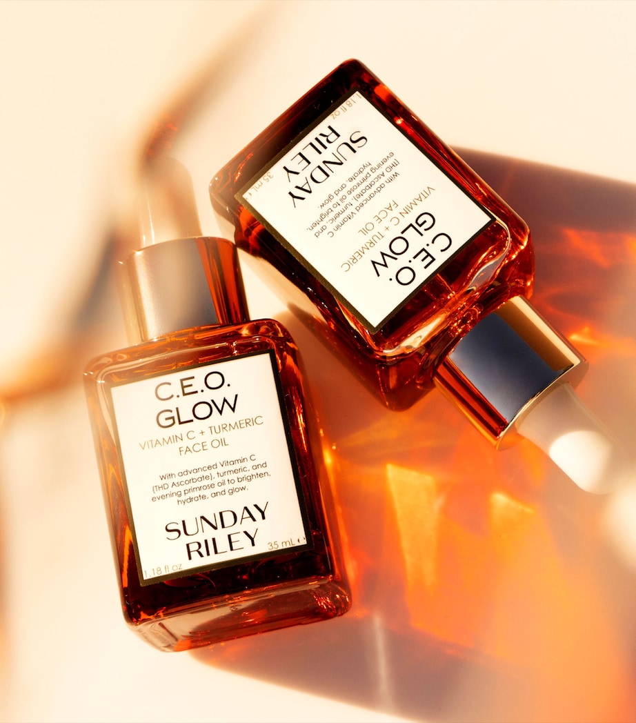 Sunday Riley C.E.O. Glow vitamin C turmeric face oil 35ml, imported from the UK