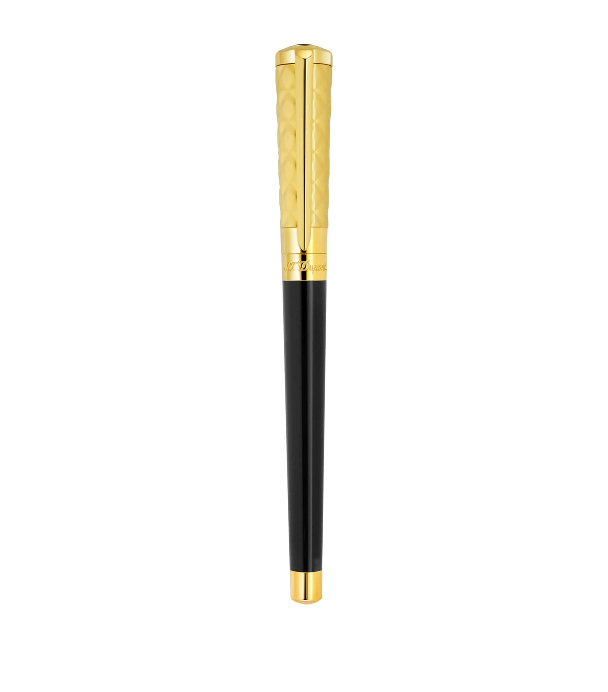 S.T. Dupont Liberté fountain pen with gold-plated trims (British brand)
