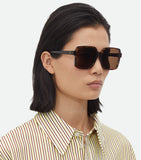 Bottega Veneta rectangular sunglasses - British product