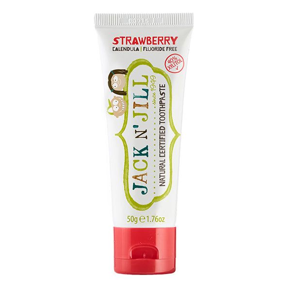 Jack N' Jill Natural Certified Kids Toothpaste Strawberry