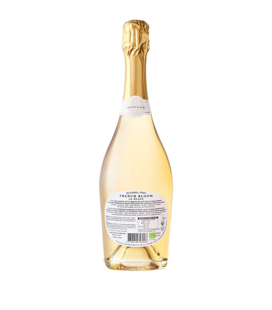 French Bloom Le Blanc alcohol-free sparkling wine 75cl - British product