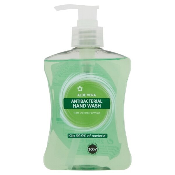 Superdrug Antibacterial Aloe Handwash 250ml GOODS Superdrug   