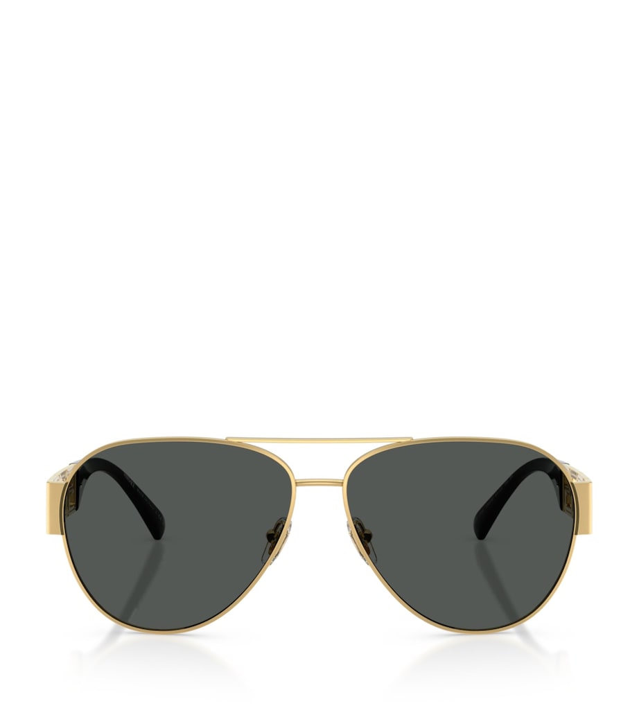 Versace metal pilot sunglasses VE2289 (British brand)