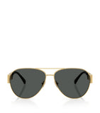 Versace metal pilot sunglasses VE2289 (British brand)