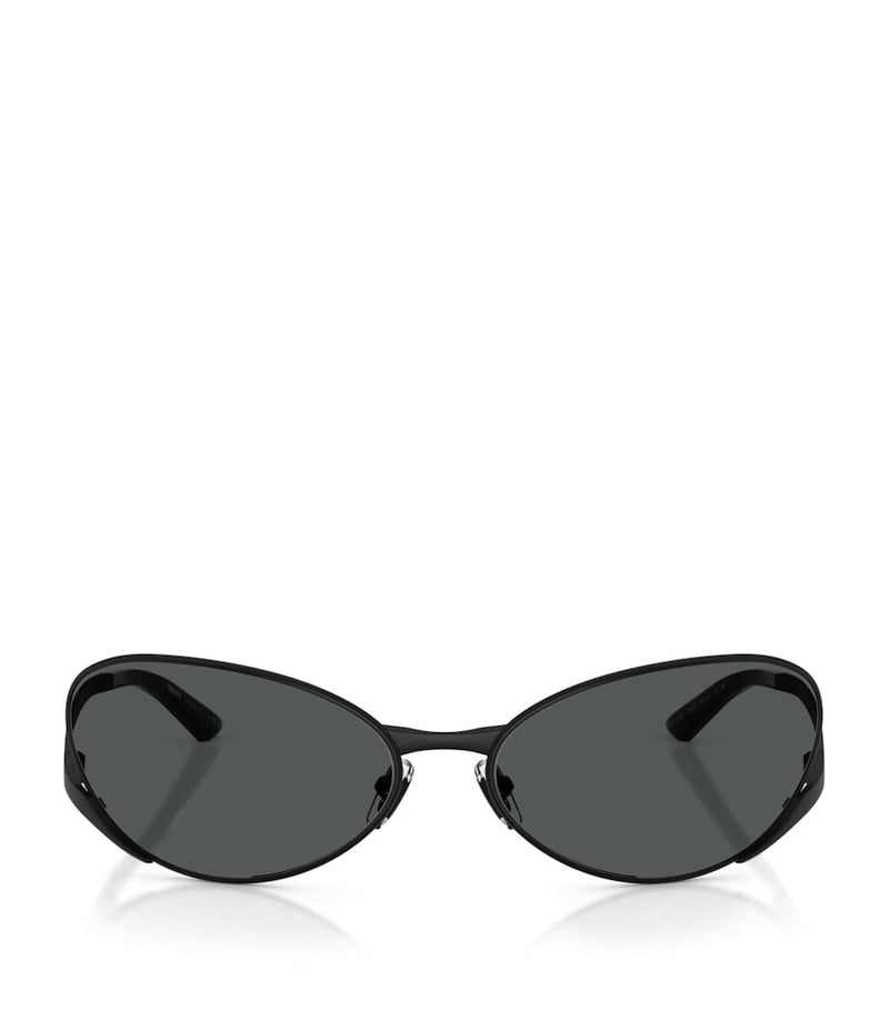 Versace oval sunglasses model 0VE2285 metal frame (British brand)
