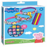 Peppa Pig bracelet and charm set - British product