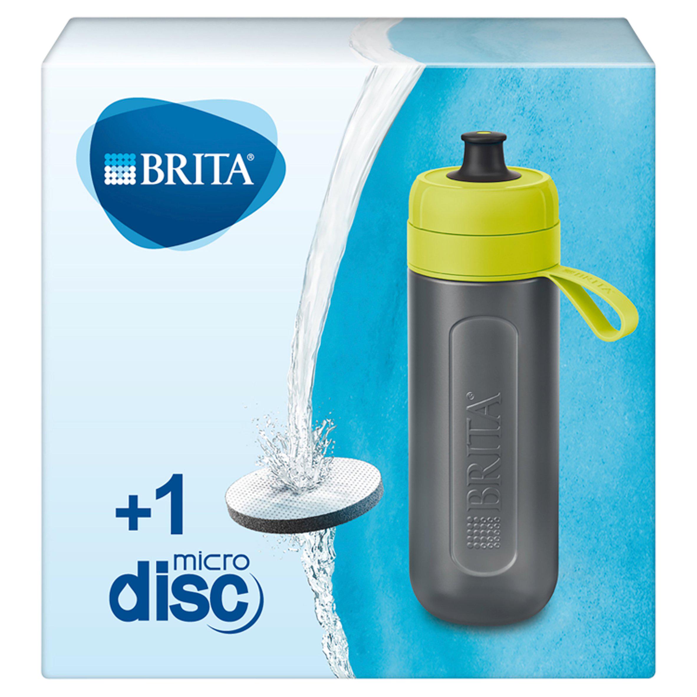 Brita Fill & Go Active Bottle Lime essentials Sainsburys   