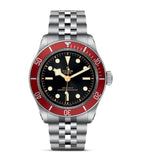 Tudor Black Bay stainless steel watch 41mm (British brand)