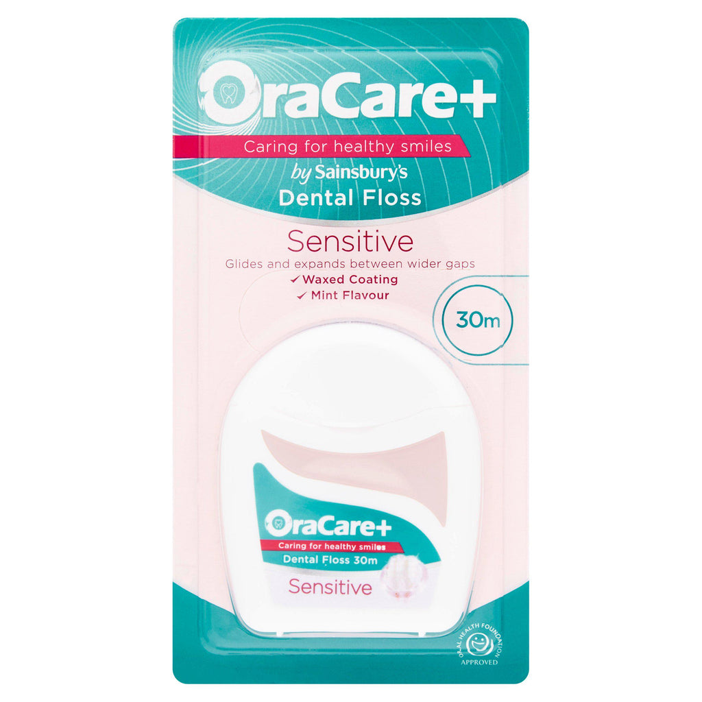 OraCare+ Sensitive Dental Floss Mint Flavour 30m