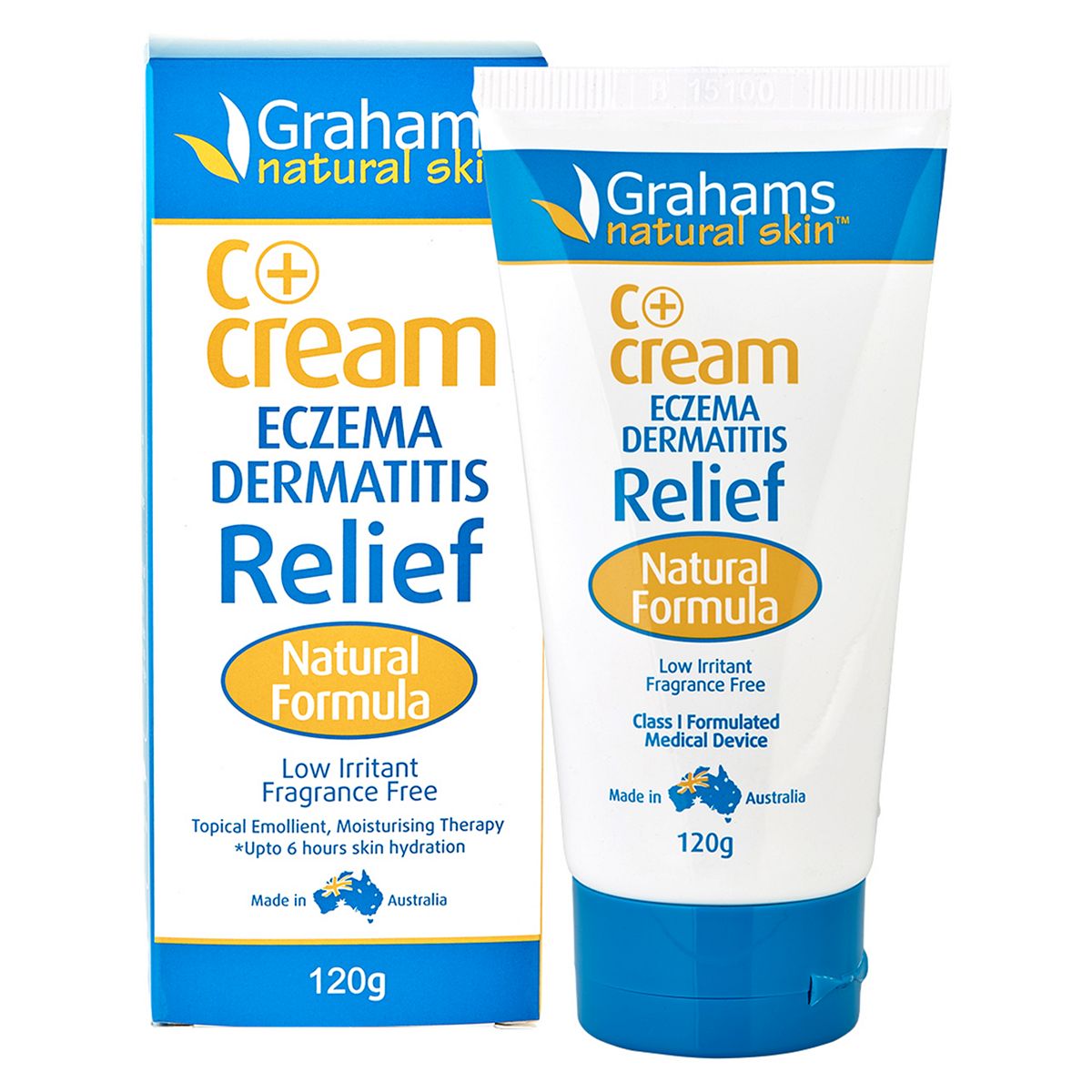 Grahams Natural Skin C+ Eczema & Dermatitis Relief Cream - 120g GOODS Boots   