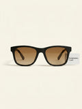 Celine CL40216U rectangle-frame acetate sunglasses, imported from the UK