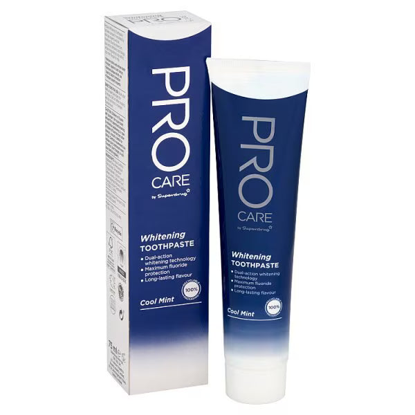 Superdrug Procare Whitening Toothpaste Invigorating (British brand)