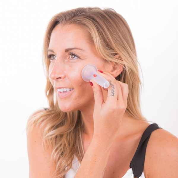 White Lotus Face Sculpting Cup facial massage tool, imported from the UK