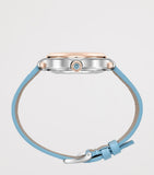 Chopard Happy Sport watch 33mm rose gold steel diamond (British brand)
