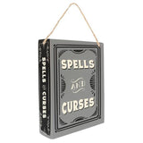 Something Different spells and curses hanging sign MDF, imported from the UK