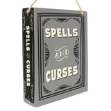 Something Different spells and curses hanging sign MDF, imported from the UK