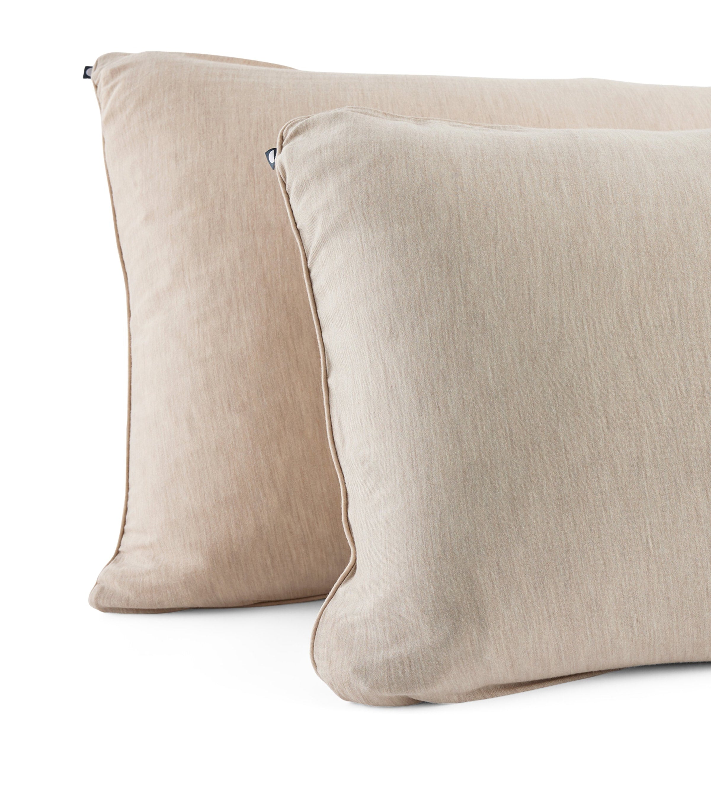 SHLEEP Merino Jersey Pillowcase Pair 50cm x 75cm (British brand)