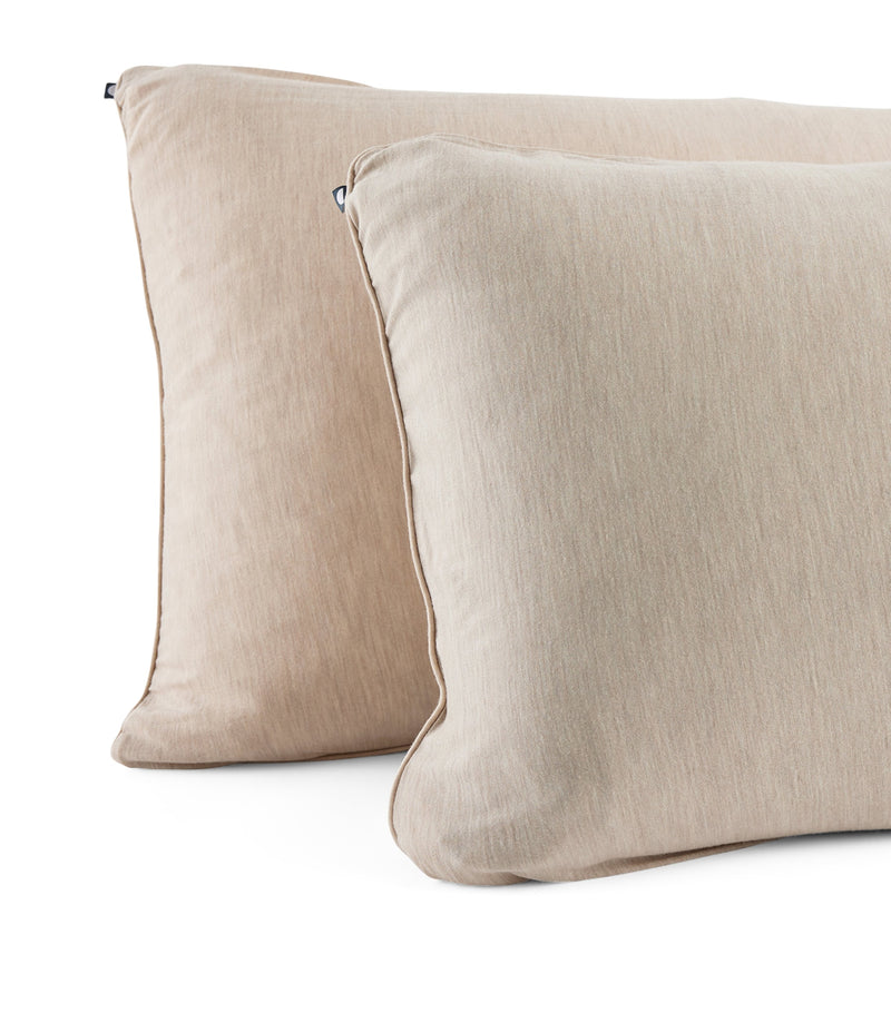 SHLEEP Merino Jersey Pillowcase Pair 50cm x 75cm (British brand)