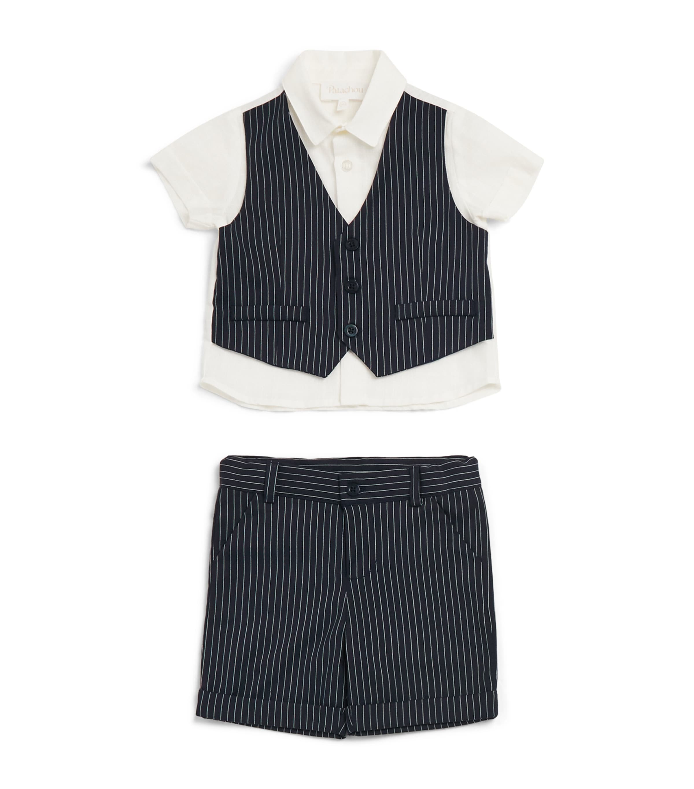 Patachou stripe baby outfit set 6 months-4 years, imported from the UK