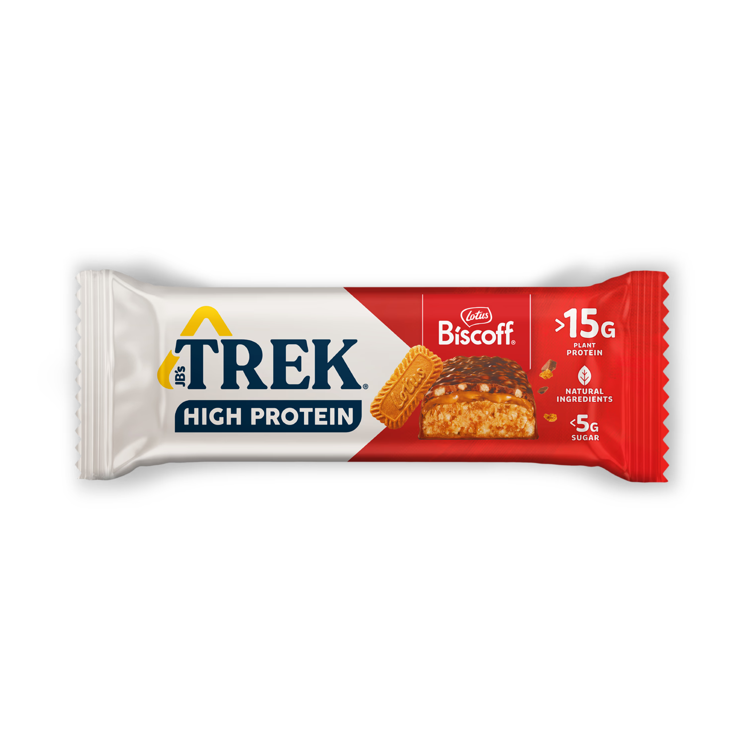 TREK Biscoff protein bar 55g (British brand)