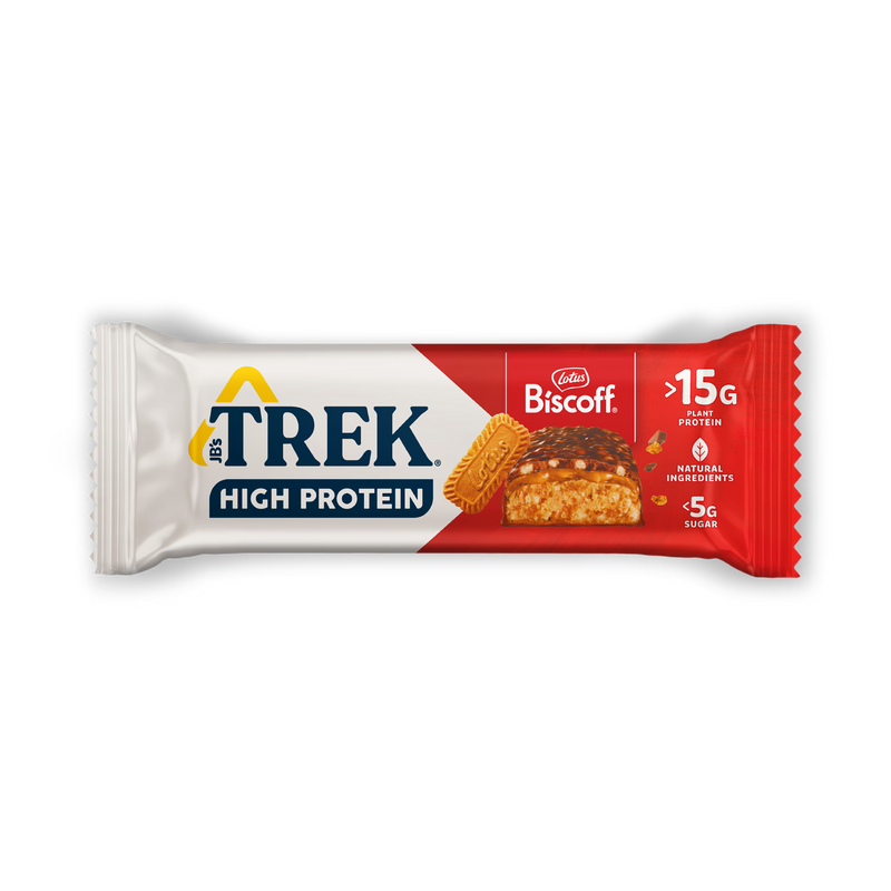 TREK Biscoff protein bar 55g (British brand)