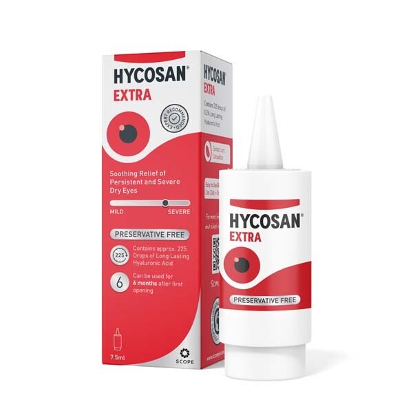 Hycosan Extra Dry Eye Drops 7.5ml GOODS Superdrug   