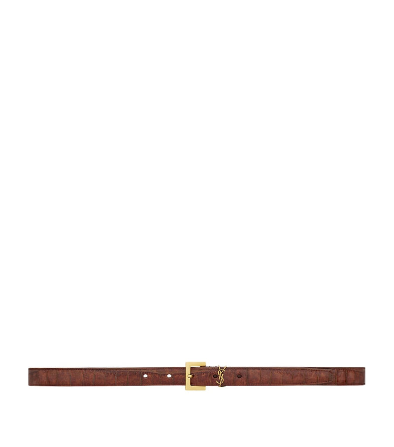Saint Laurent Cassandre belt 2cm - British product