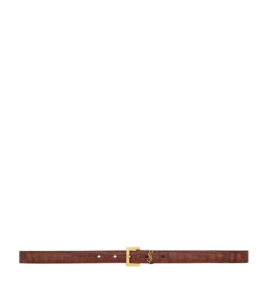Saint Laurent Cassandre belt 2cm - British product