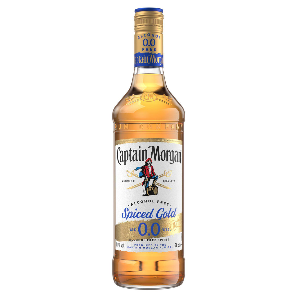 Captain Morgan Spiced Gold 0.0% Alcohol Free Spirit, 70cl