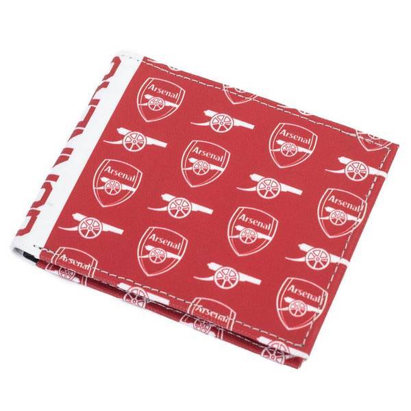 Arsenal FC Icon Wallet brushed canvas design (British brand)