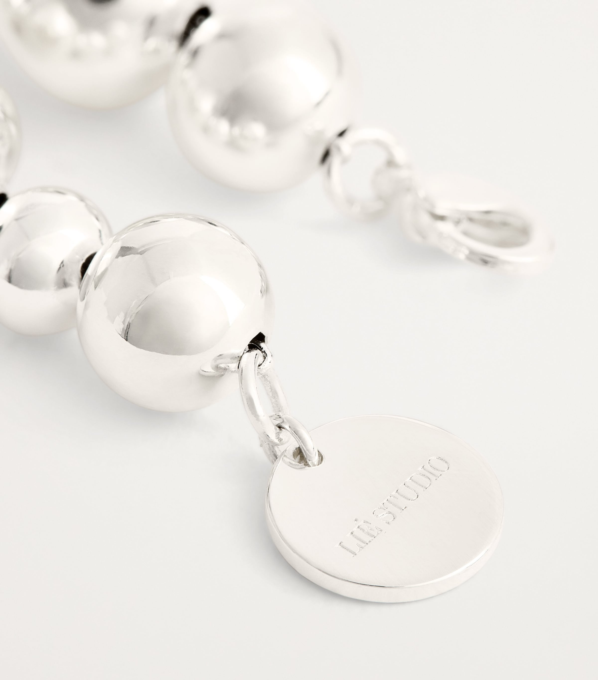 LIÉ STUDIO The Elly silver-plated bracelet 20cm (British brand)