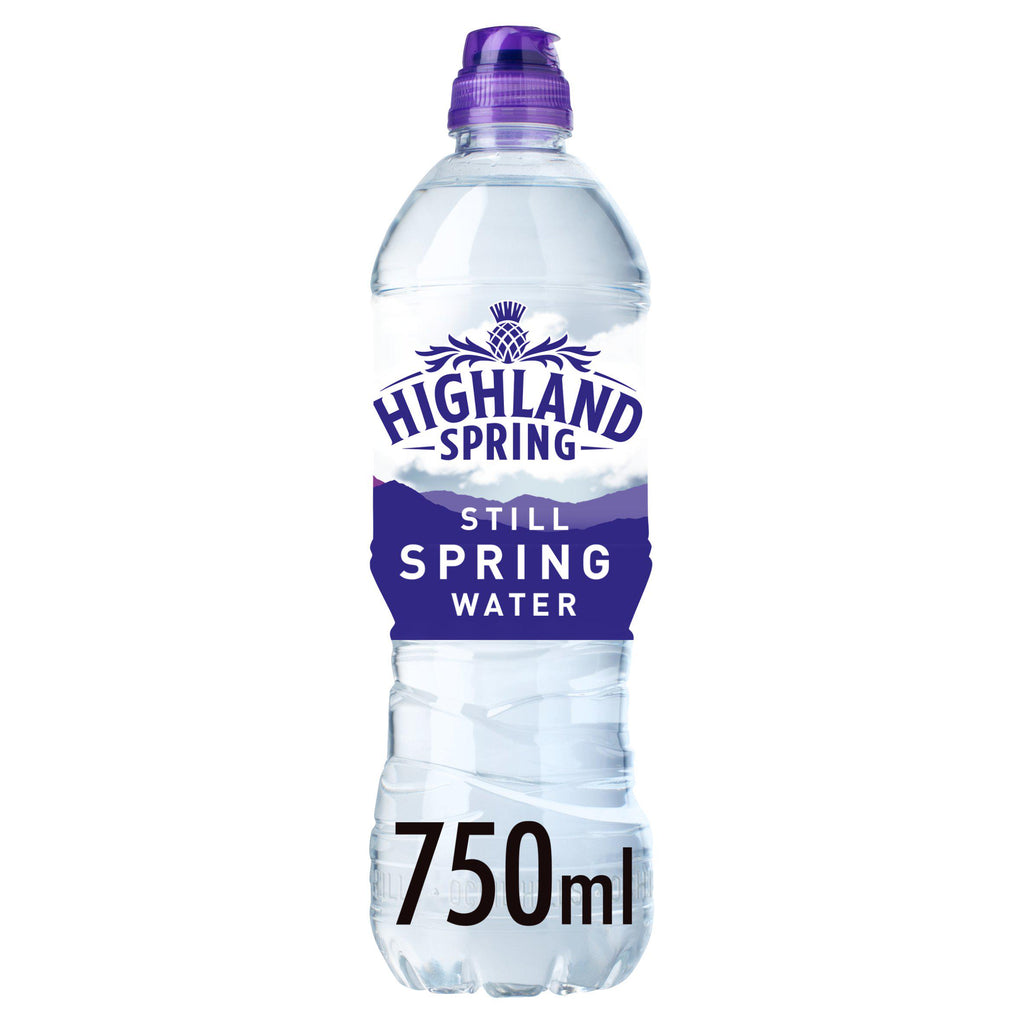 Highland Spring Still Water Sports Cap 750ml