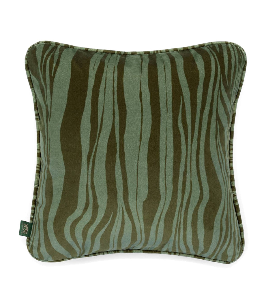House of Hackney velvet piped dazzle cushion 45cm x 45cm, UK version