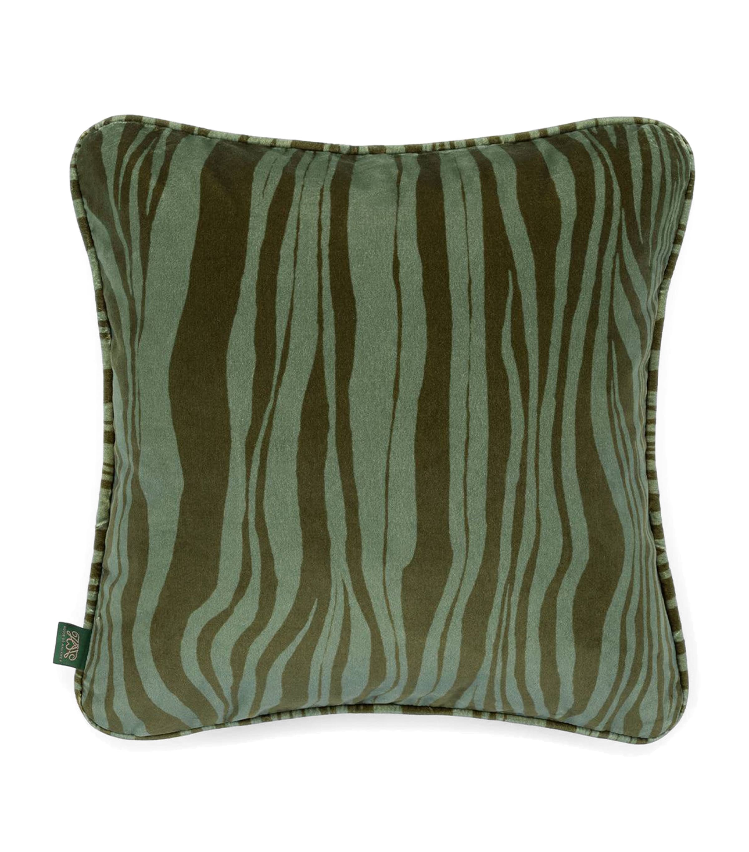 House of Hackney velvet piped dazzle cushion 45cm x 45cm, UK version