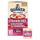 Quaker Oat So Simple Mixed Berries Porridge Cereals ASDA   