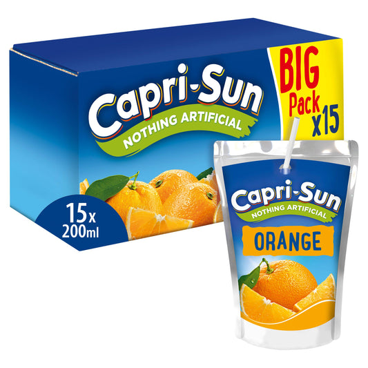 Capri Sun Orange 15x200ml GOODS Sainsburys   