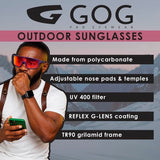 GOG Bingo sunglasses unisex bike run UV400 protection, UK version