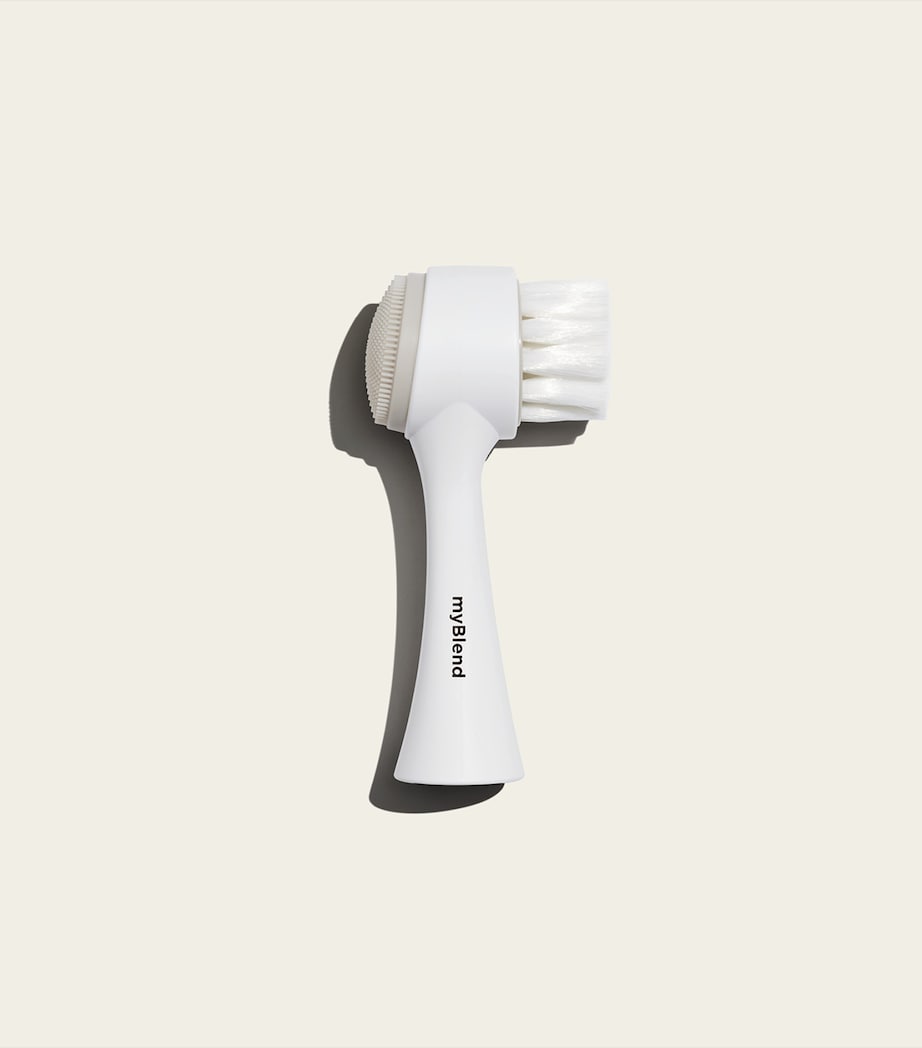 myBlend dual-action cleansing and exfoliating facial brush, imported from the UK