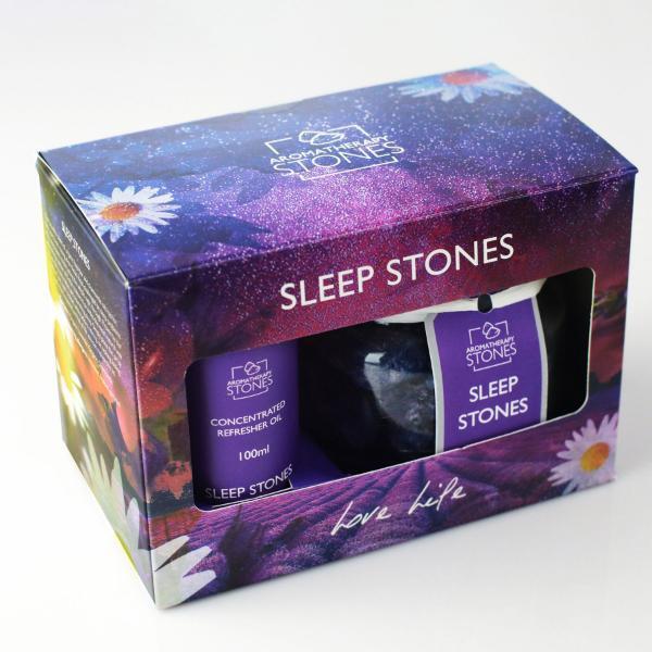 CorinCraft aromatherapy lava stones sleep gift set - British product