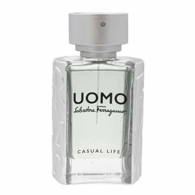 Superdrug Salvatore Ferragamo Uomo Casual Life Eau De Toilette Fragrance Spray 50ml- Buy online at McGrocer