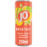 J2O Mocktails White Peach & Mango Daiquiri 250ml GOODS ASDA   