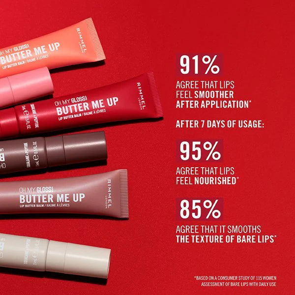 Rimmel lip balm Latte Delight, imported from the UK