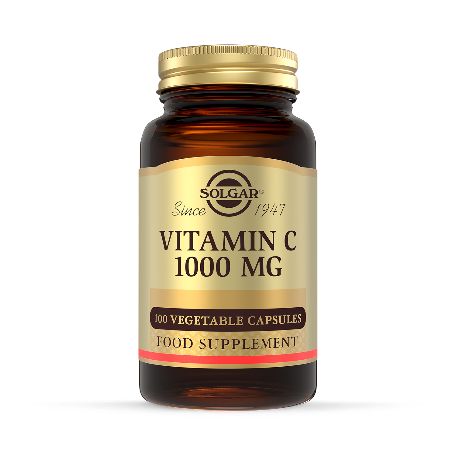 Solgar Vitamin C capsules 1000mg 100 count (British brand)