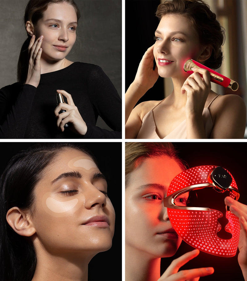 FAQ facial rejuvenation and anti-aging gift set - British product