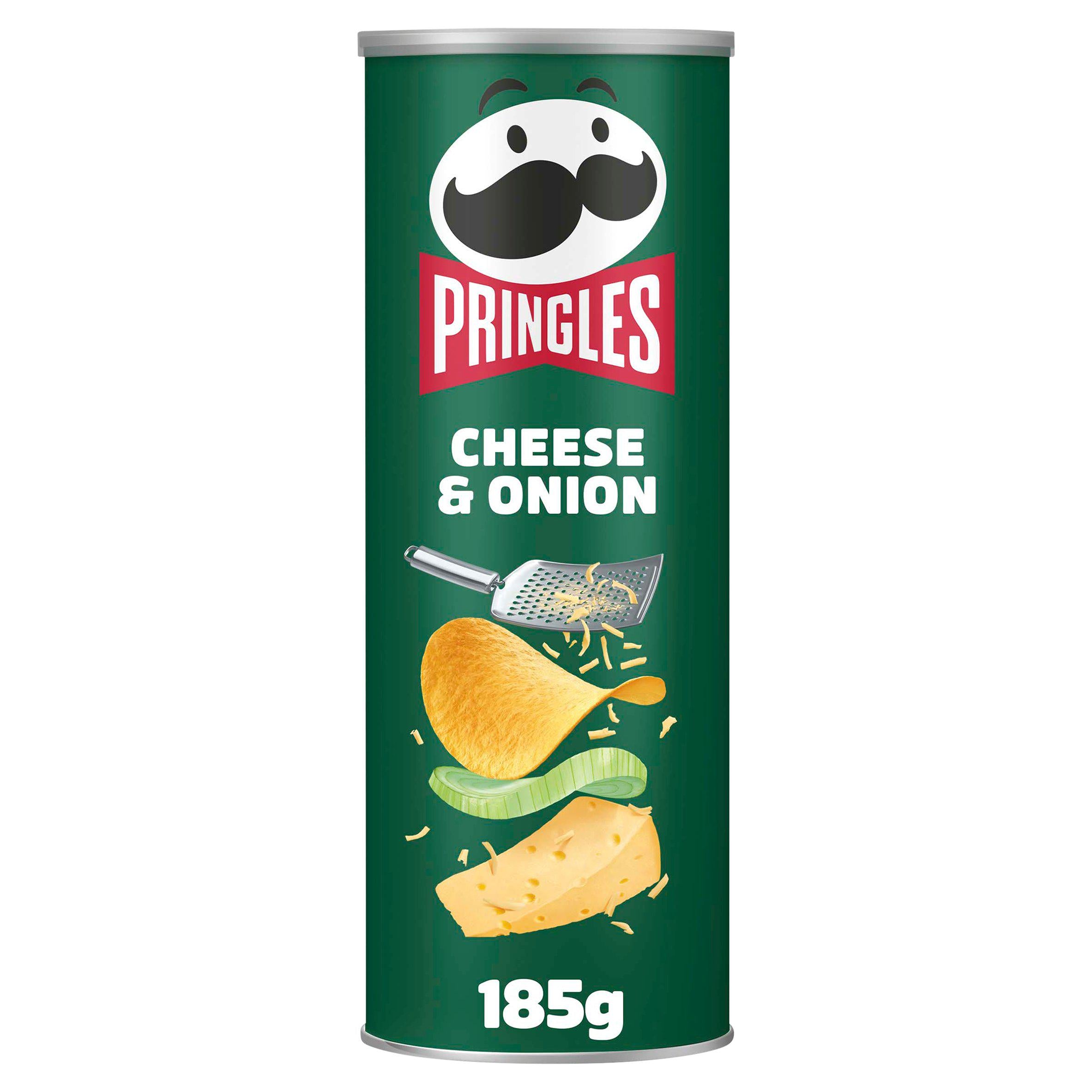 Pringles Cheese & Onion Sharing Crisps 185g GOODS Sainsburys   